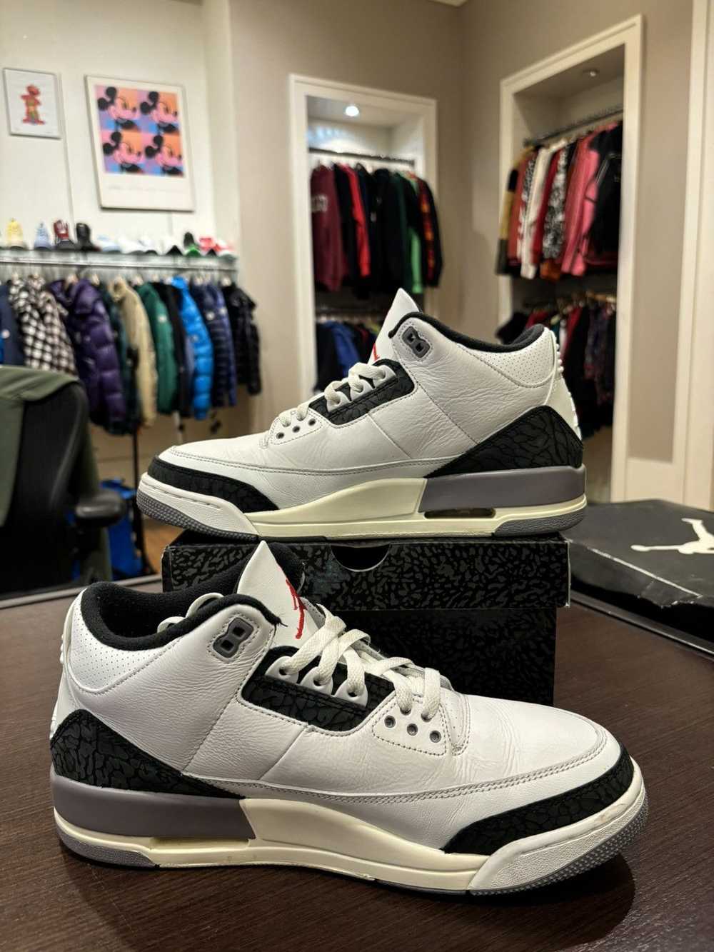 Jordan Brand Jordan 3 Retro Cement Grey - image 2