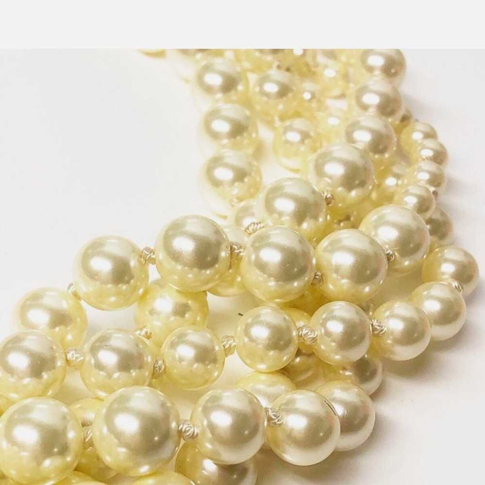 J.CREW PEARL TWISTED HAMMOCK NECKLACE - image 8