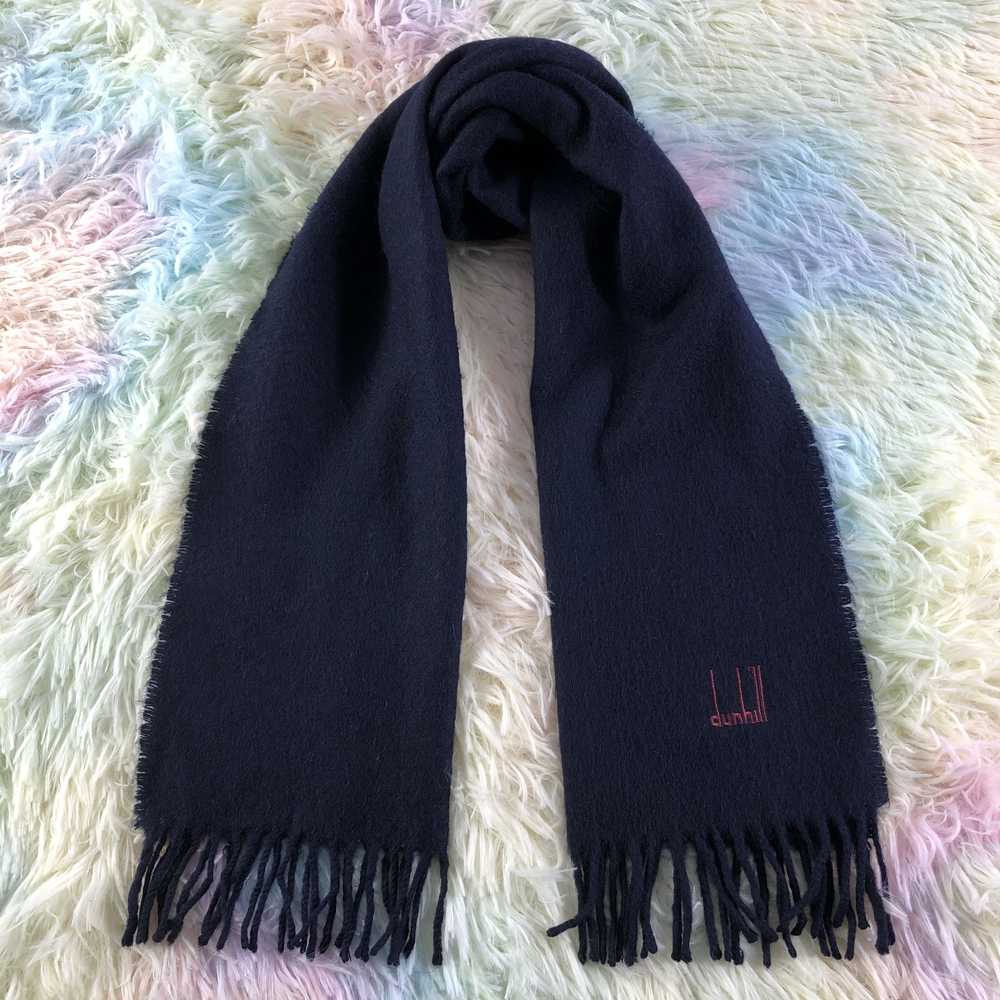 Alfred Dunhill × Vintage Dunhill Scarf / Muffler … - image 1