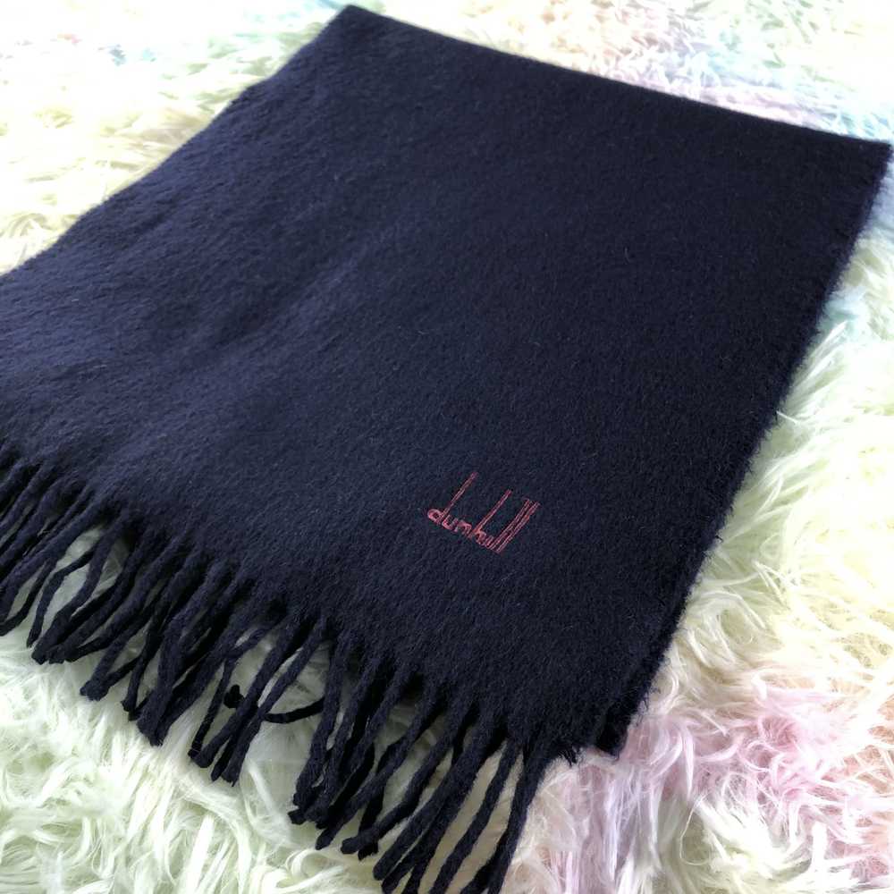 Alfred Dunhill × Vintage Dunhill Scarf / Muffler … - image 3