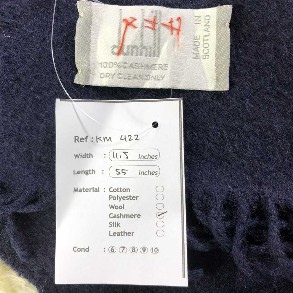 Alfred Dunhill × Vintage Dunhill Scarf / Muffler … - image 6