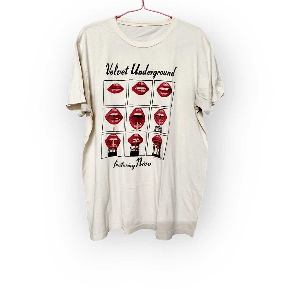 Band Tees × Vintage Velvet Underground Band Featu… - image 1