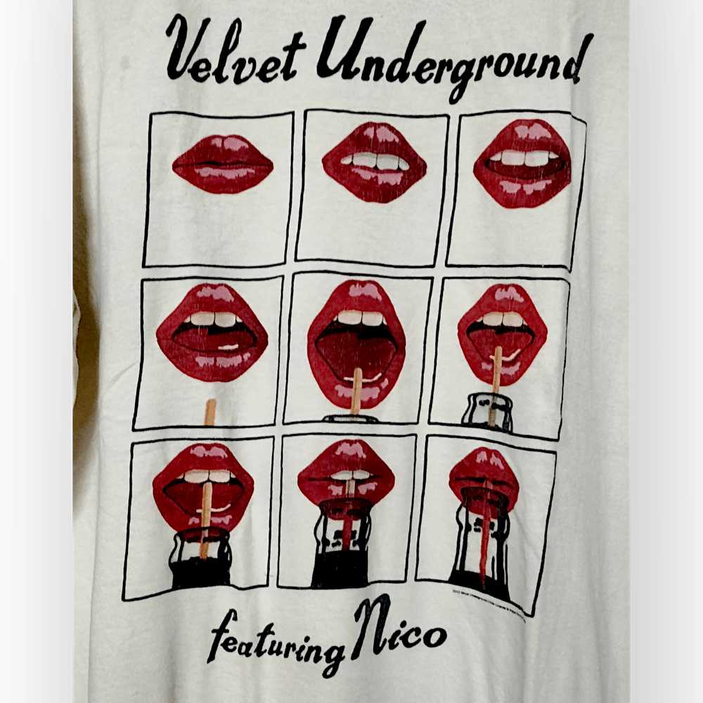 Band Tees × Vintage Velvet Underground Band Featu… - image 2