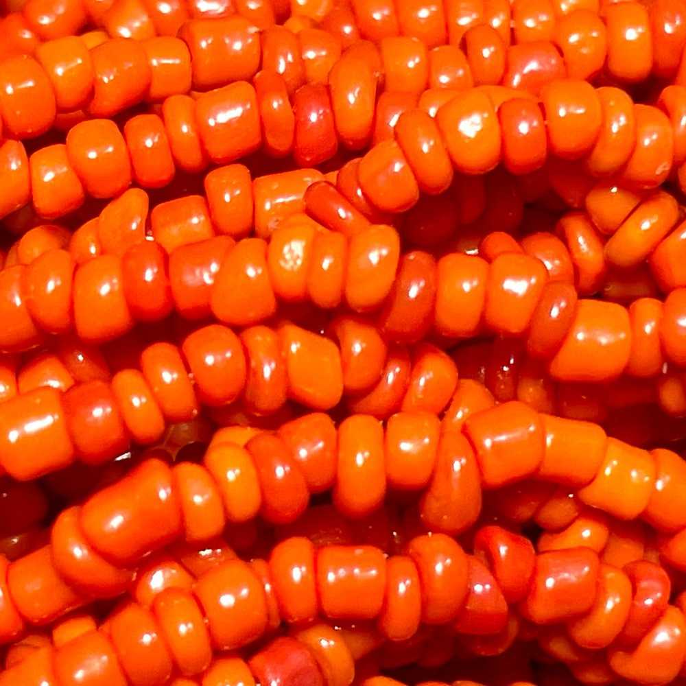 Enormous Red coral necklace 191 Gr. and Taxco ste… - image 7