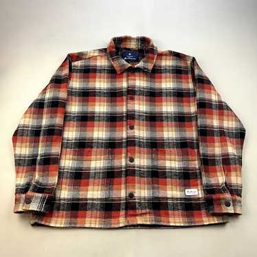 Ben Sherman Ben Sherman Chore Jacket XL Tan Plaid… - image 1