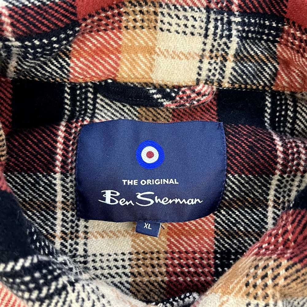 Ben Sherman Ben Sherman Chore Jacket XL Tan Plaid… - image 5