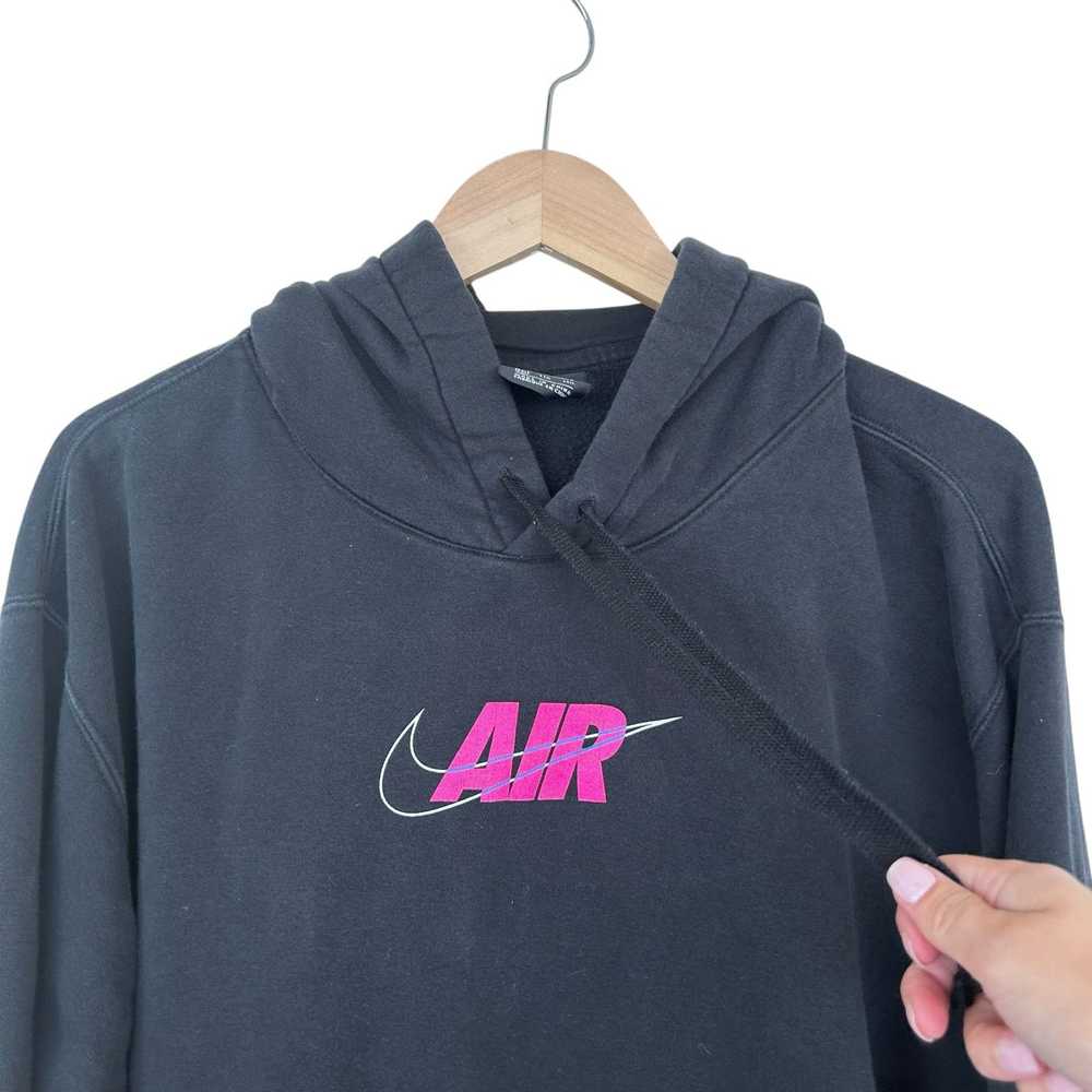 Nike Nike Air Black Pink Spell Out Hoodie Sz XXL - image 2