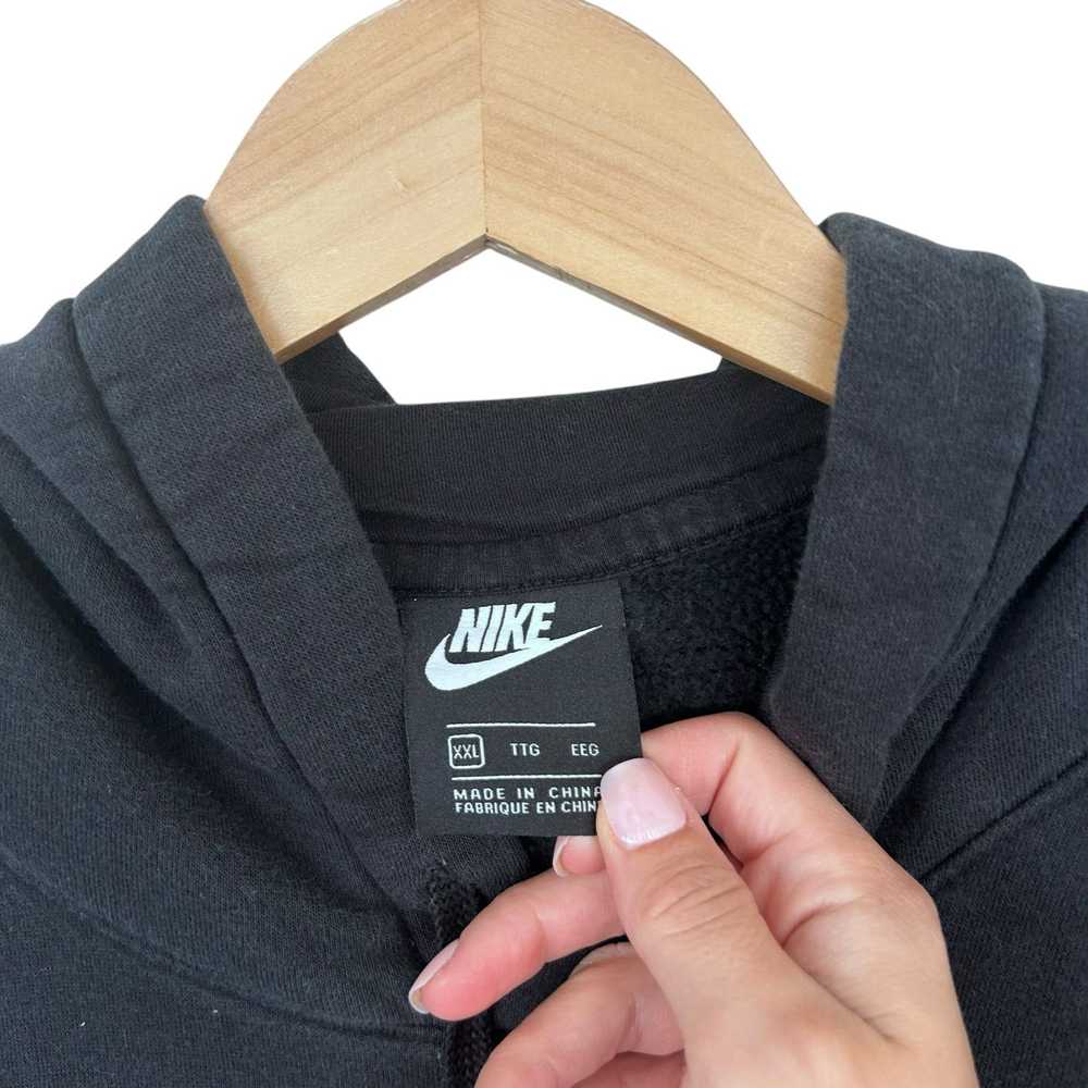 Nike Nike Air Black Pink Spell Out Hoodie Sz XXL - image 3