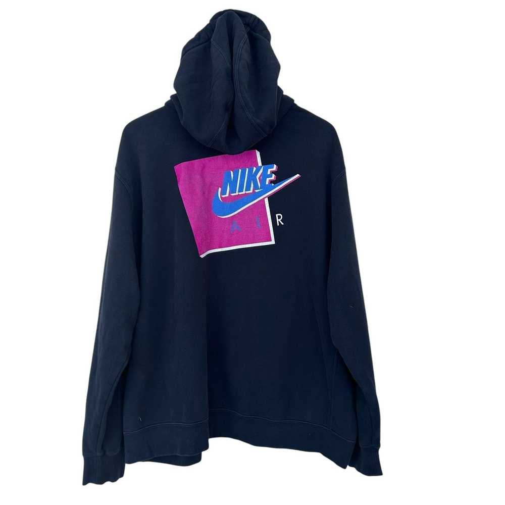 Nike Nike Air Black Pink Spell Out Hoodie Sz XXL - image 5