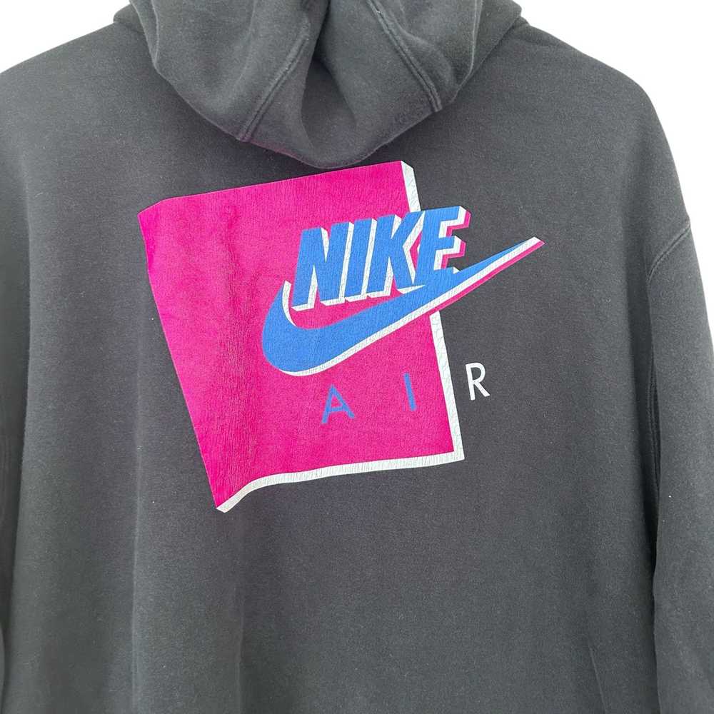 Nike Nike Air Black Pink Spell Out Hoodie Sz XXL - image 6