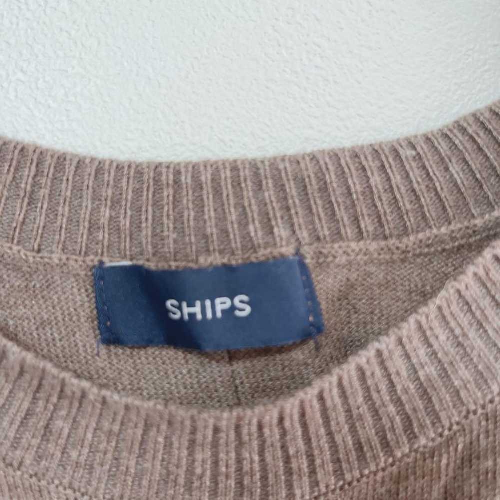 【SHIPS】 Cotton and Silk Combination Knit One-Piec… - image 11