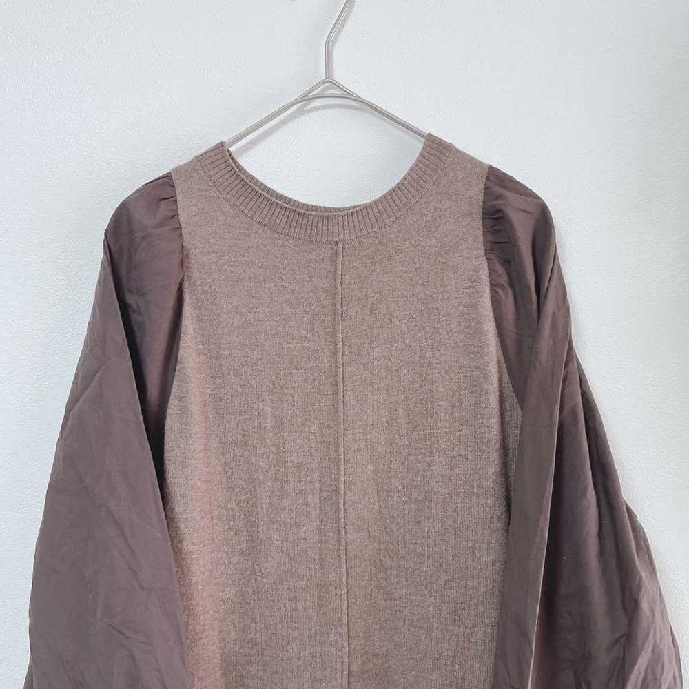 【SHIPS】 Cotton and Silk Combination Knit One-Piec… - image 7