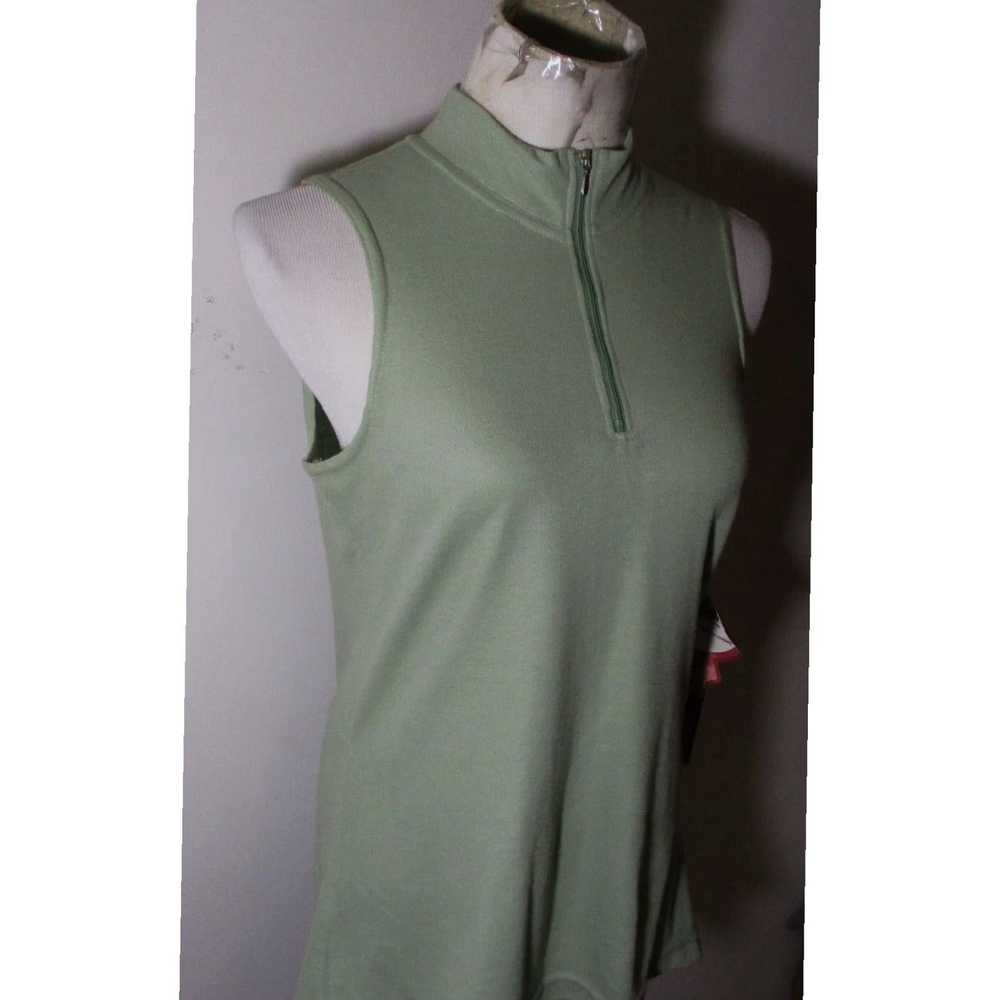 Vintage Green Sleeveless Cycling Jersey for Women… - image 3