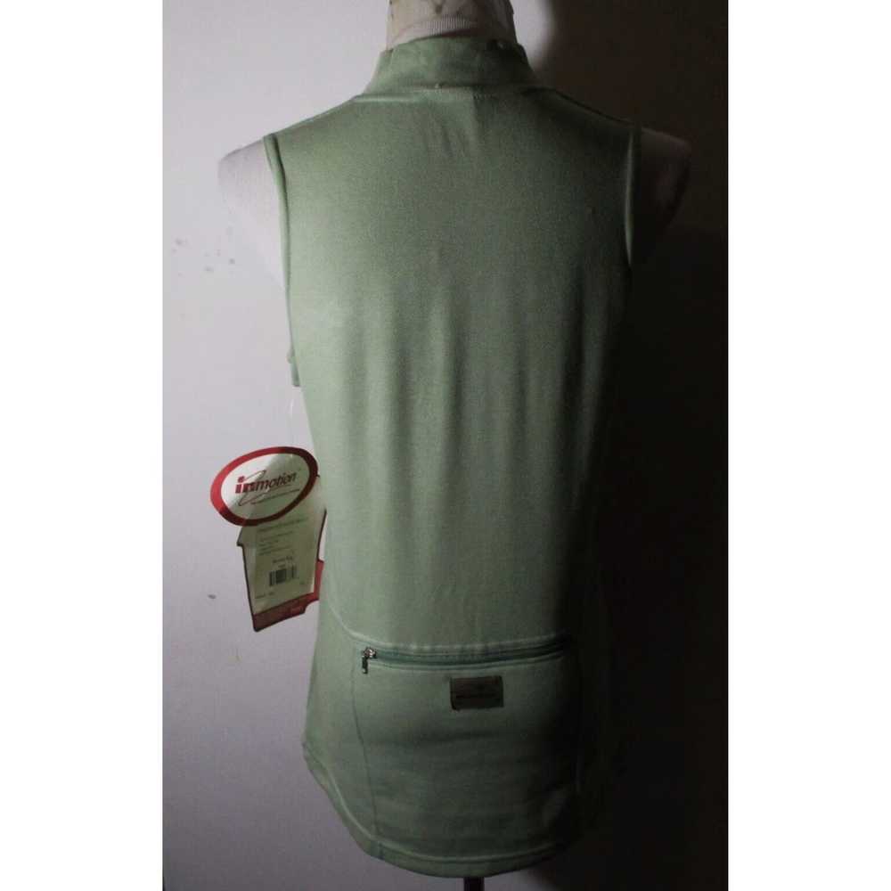 Vintage Green Sleeveless Cycling Jersey for Women… - image 5