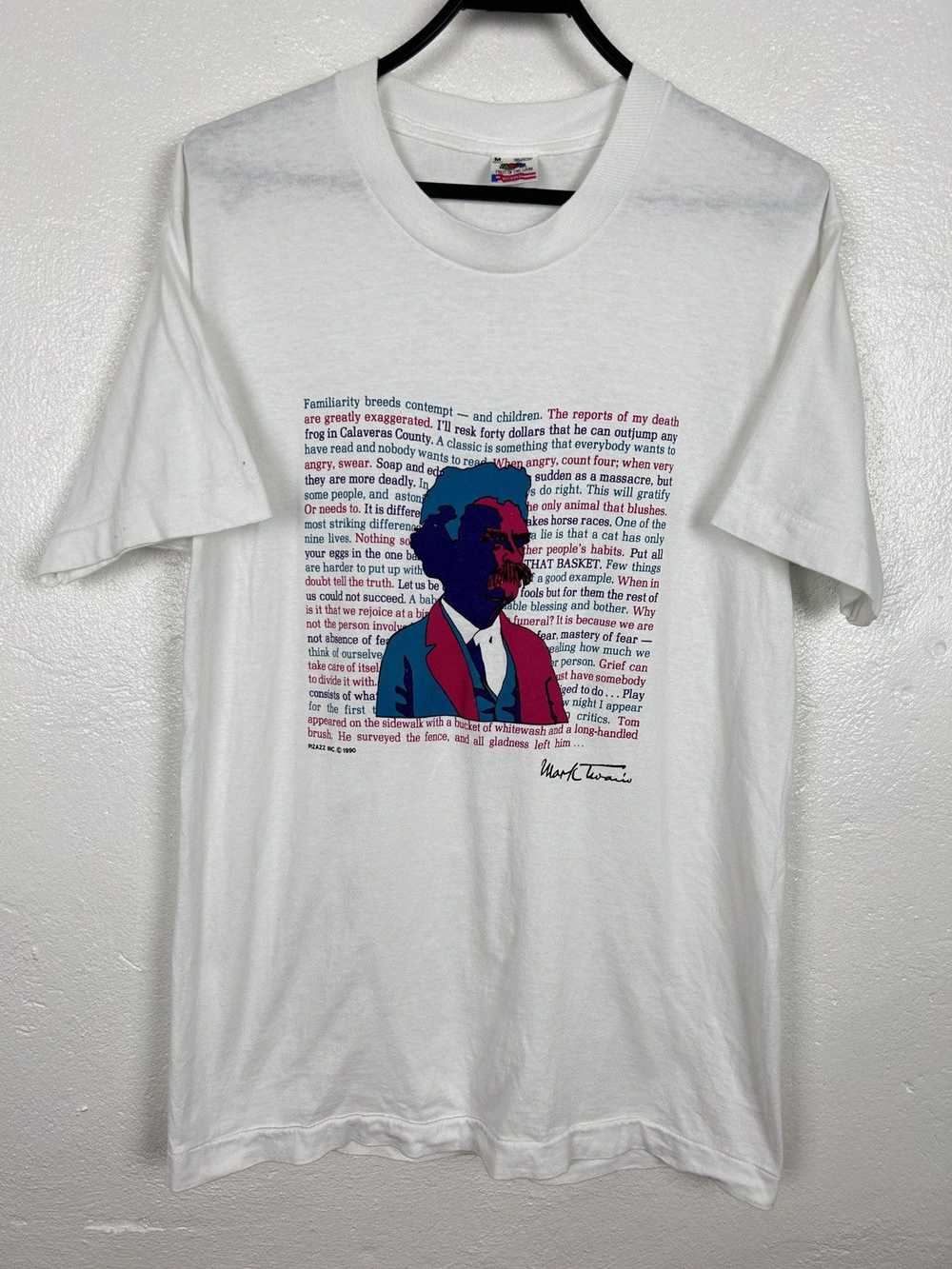 Art × Vintage 90s Vintage Marc Twain 1990 Single … - image 1