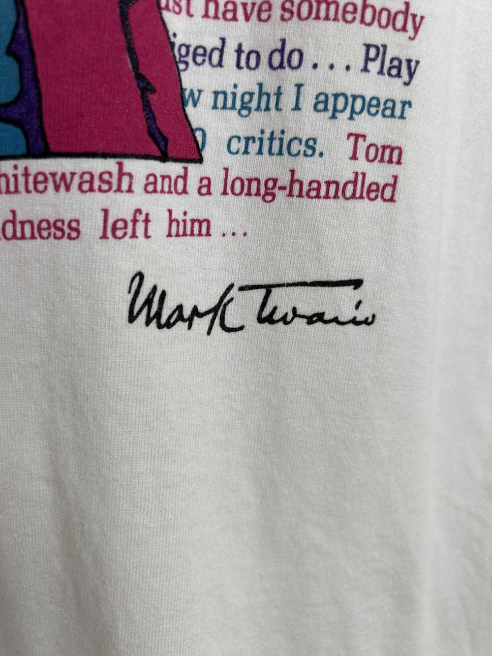 Art × Vintage 90s Vintage Marc Twain 1990 Single … - image 4