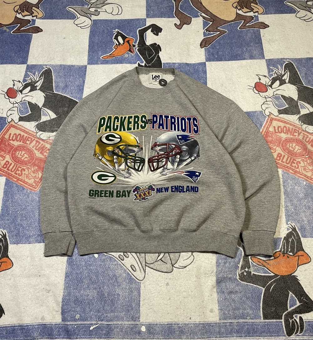 Lee × NFL × Vintage Vintage Super Bowl crewneck s… - image 1