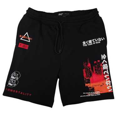 Brooklyn Cloth Asian Skull Sweat Shorts Mens Size… - image 1