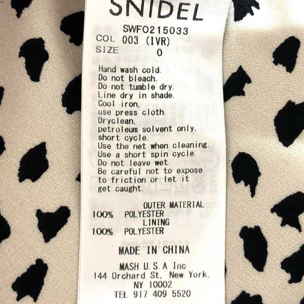 Genuine item SNIDEL Snidel Open-back Polka Dot Pr… - image 4