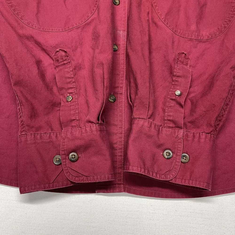 Cabelas Cabelas Button Up Shirt Red Long Sleeve B… - image 10