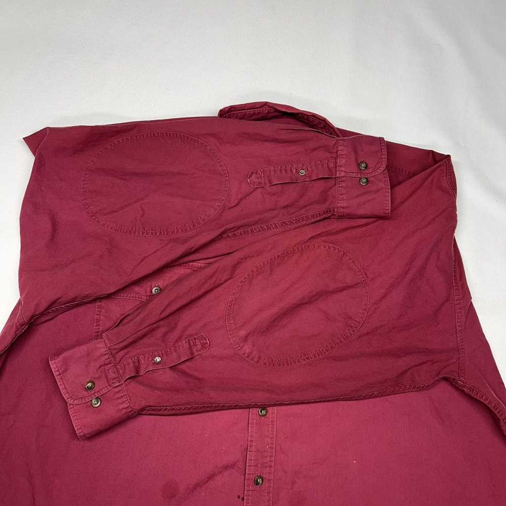 Cabelas Cabelas Button Up Shirt Red Long Sleeve B… - image 9