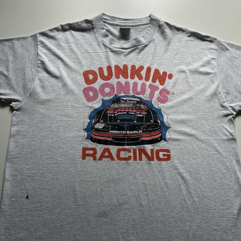 Racing × Vintage Vintage 90s Dunkin' Donuts Racin… - image 2