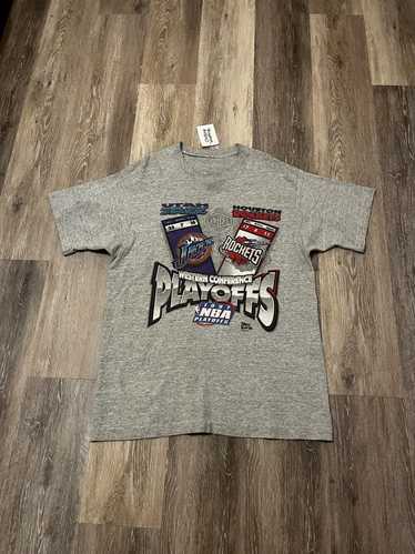 NBA × Vintage 1997 NBA Jazz v. Rockets Playoffs T-