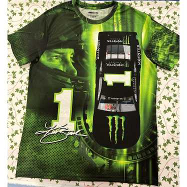 NASCAR Nascar Kurt Busch #1 Tee Size: L Autographe