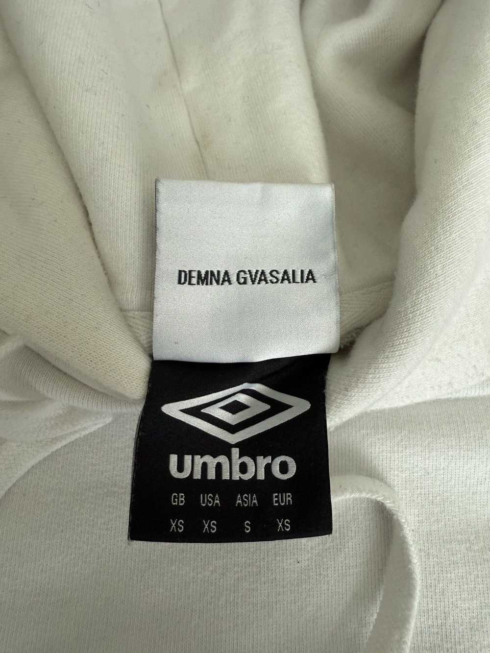 Vetements Vetements X Umbro White Pullover Hoodie - image 6