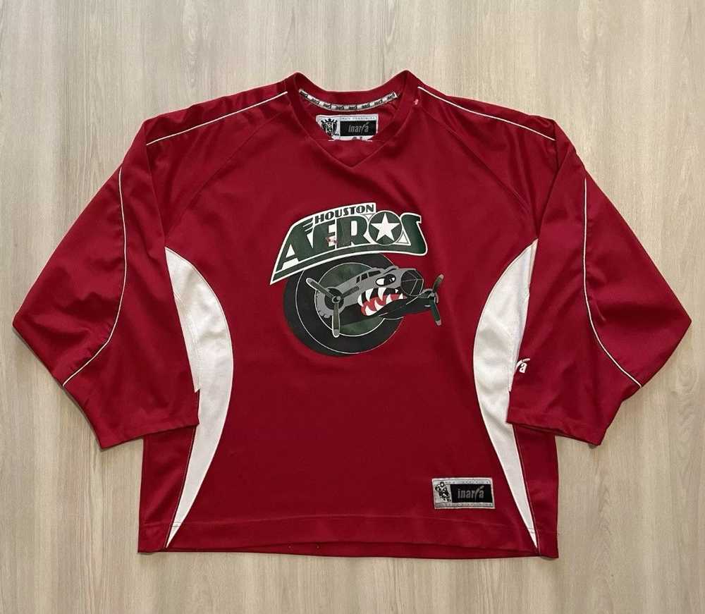 Hockey × Jersey × Vintage Vintage Houston Aeros N… - image 1