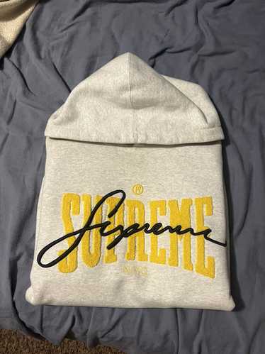 Supreme Supreme Embroidered Chenille Hooded Sweats