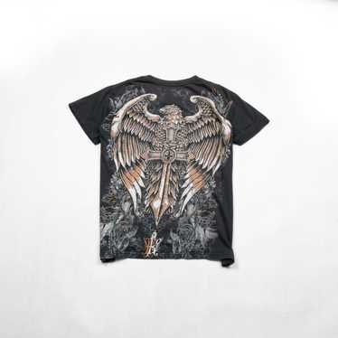 Affliction × Vintage Vintage y2k Konflic USA big … - image 1