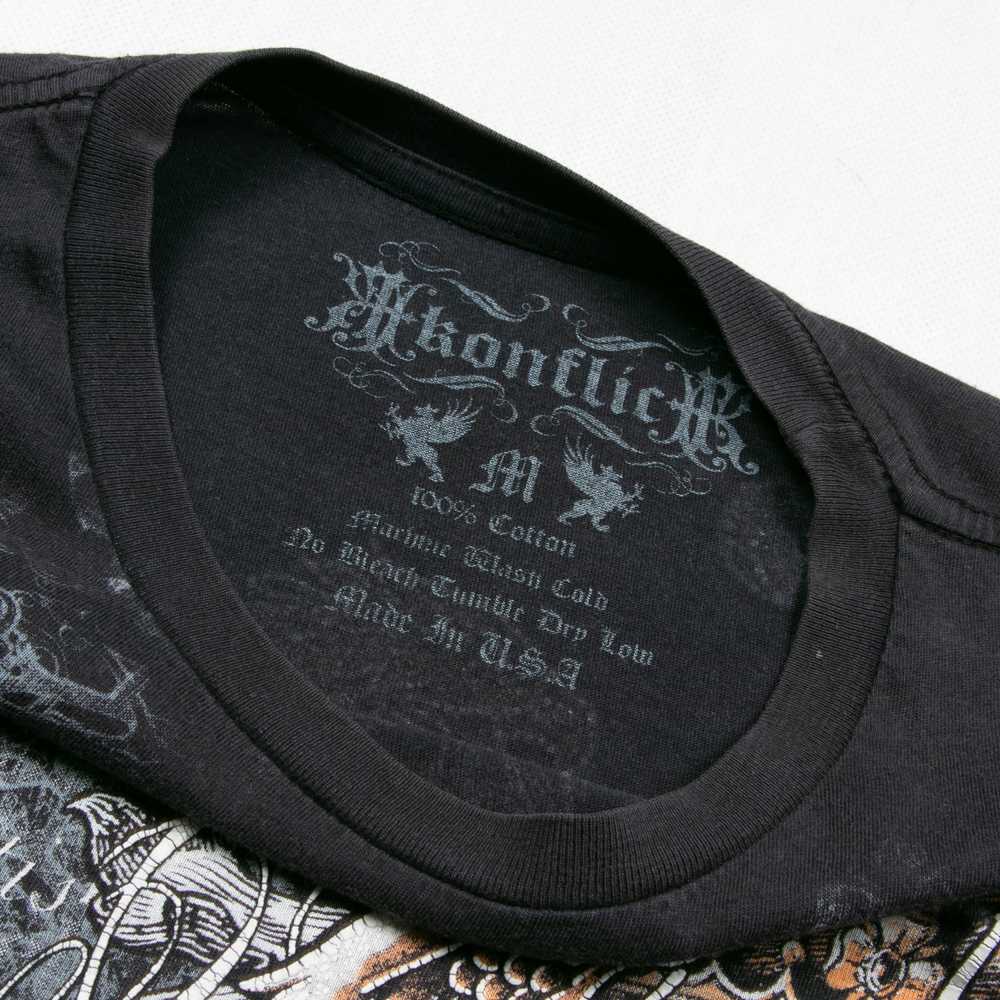 Affliction × Vintage Vintage y2k Konflic USA big … - image 5