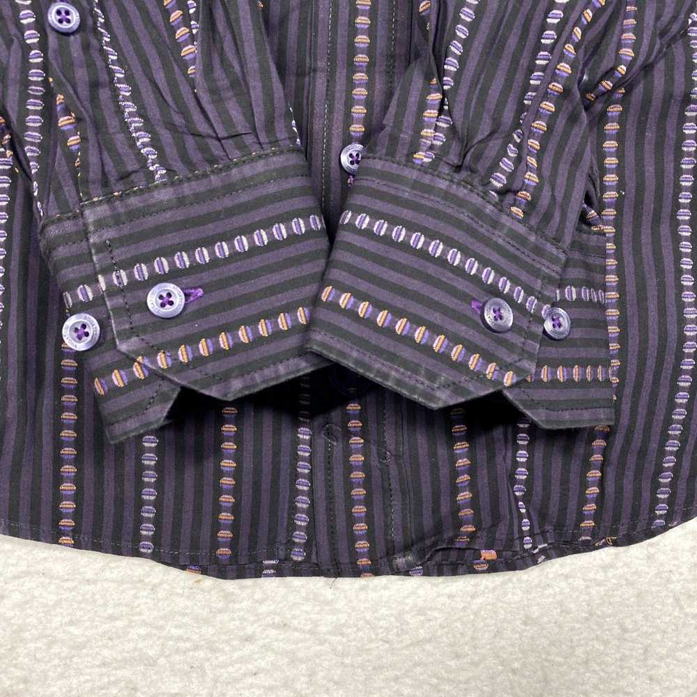 Bugatchi Multicolor Striped Long Sleeve Button Up… - image 6