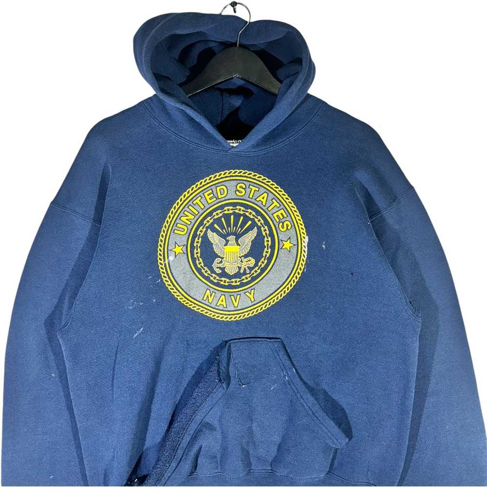 Vintage Vintage United States Navy Hoodie - image 2