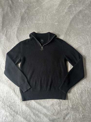 Armani Exchange Quarter zip black sweater