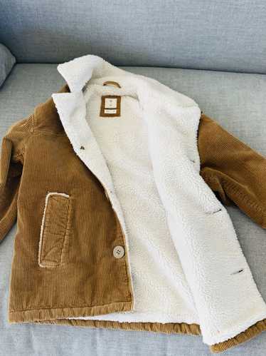 Gap × M.Nii Shearling Corduroy Coat Jacket Vintage