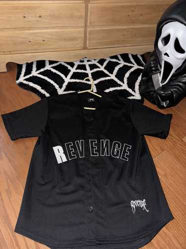 Revenge Revenge Black Baseball Jersey - image 1