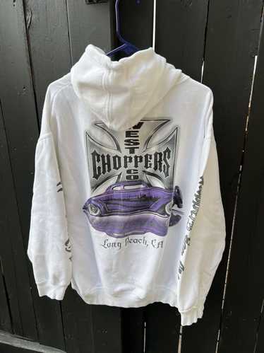 Choppers × Vintage RARE West Coast Choppers Hoodie