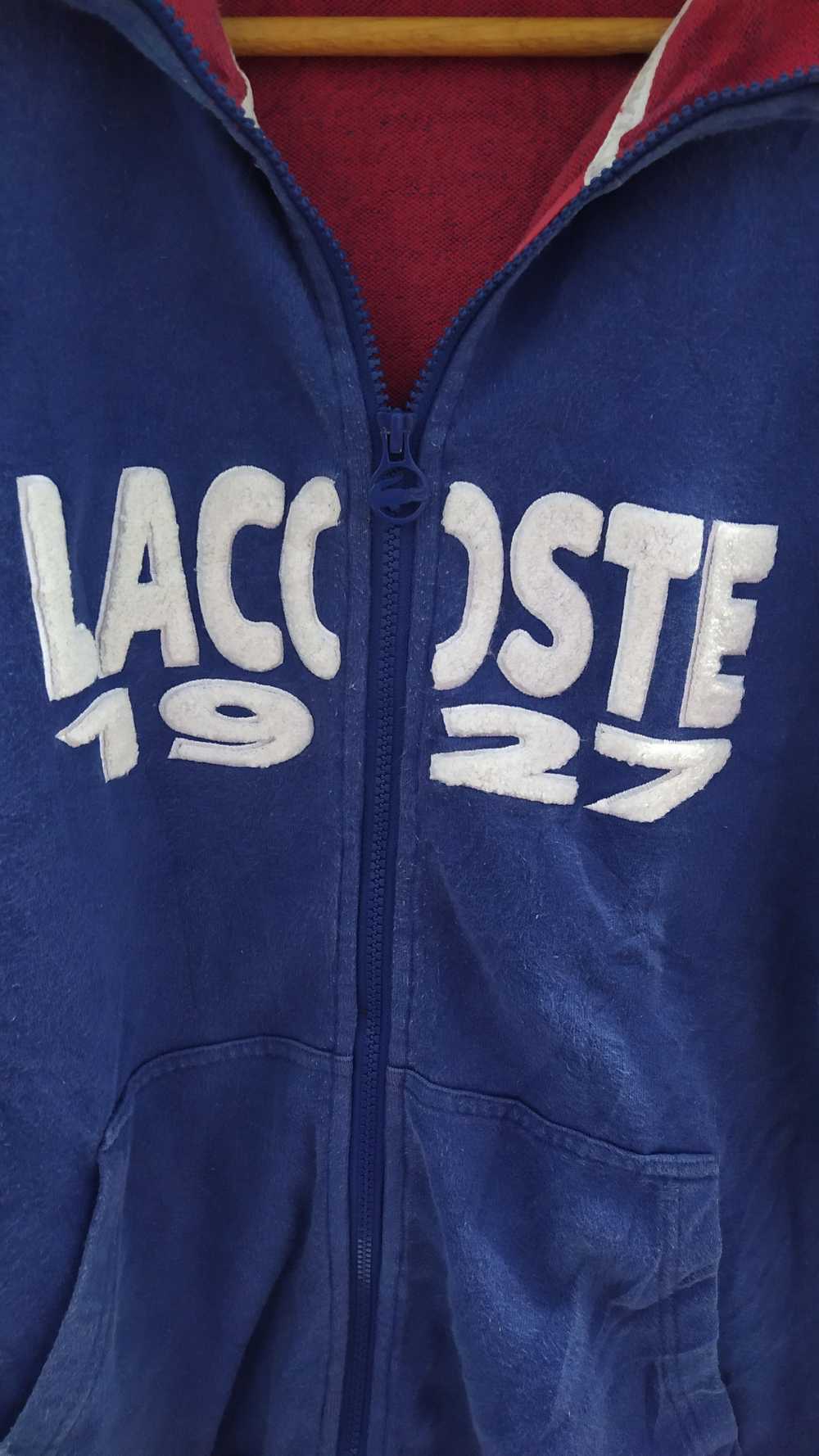 Hype × Lacoste × Streetwear vintage Lacoste zippe… - image 4