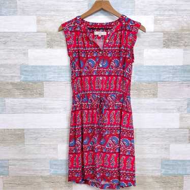 Loft LOFT Sleeveless Cinch Waist Shirt Dress Women