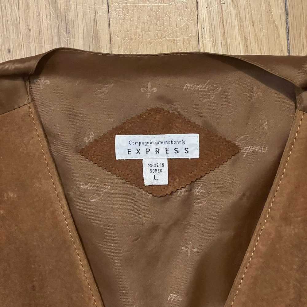 Express × Vintage Vintage Express Leather Western… - image 2