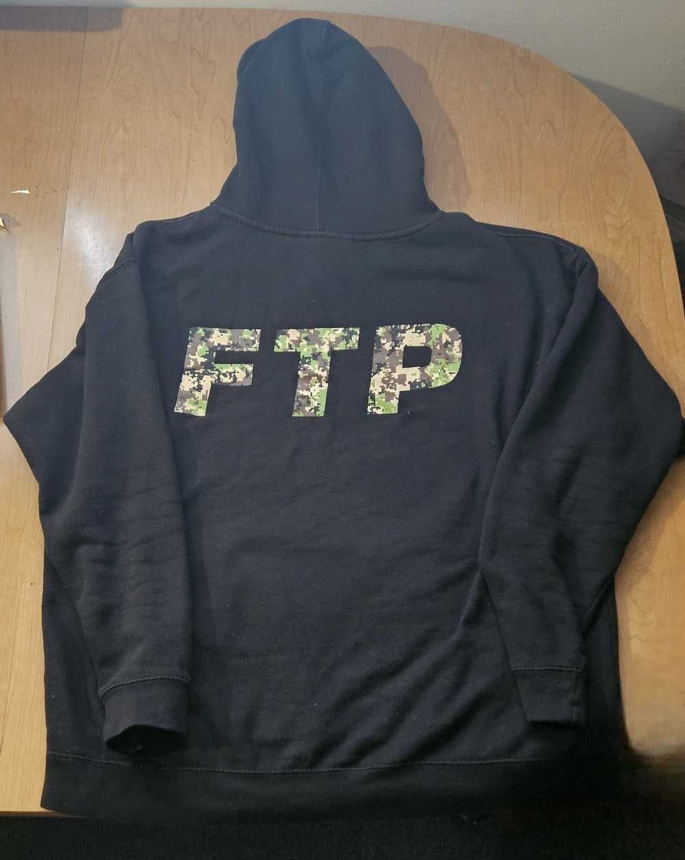 Fuck The Population FTP Digital Camo Hoodie - image 2