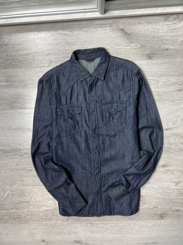 Diesel × Vintage Vintage Diesel Pearl Snap Denim … - image 1