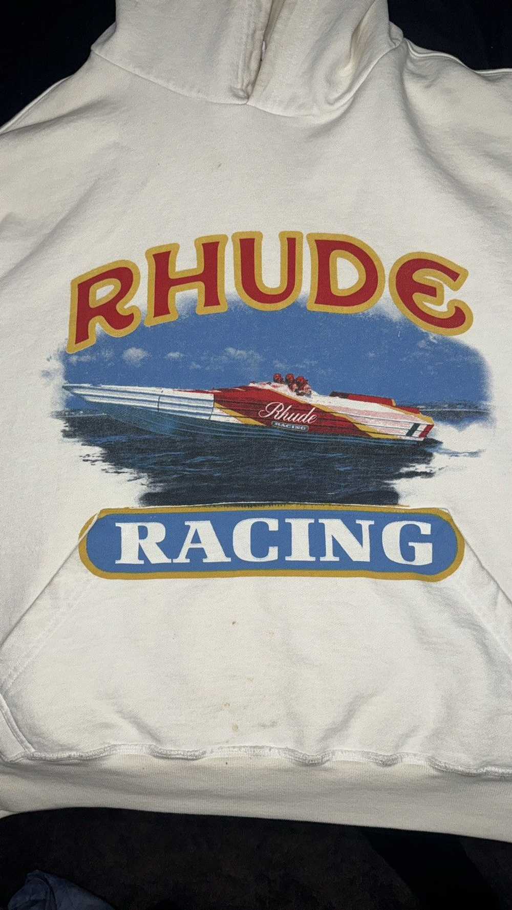 Designer × Rhude × Vintage Vintage Rhude Racing H… - image 1