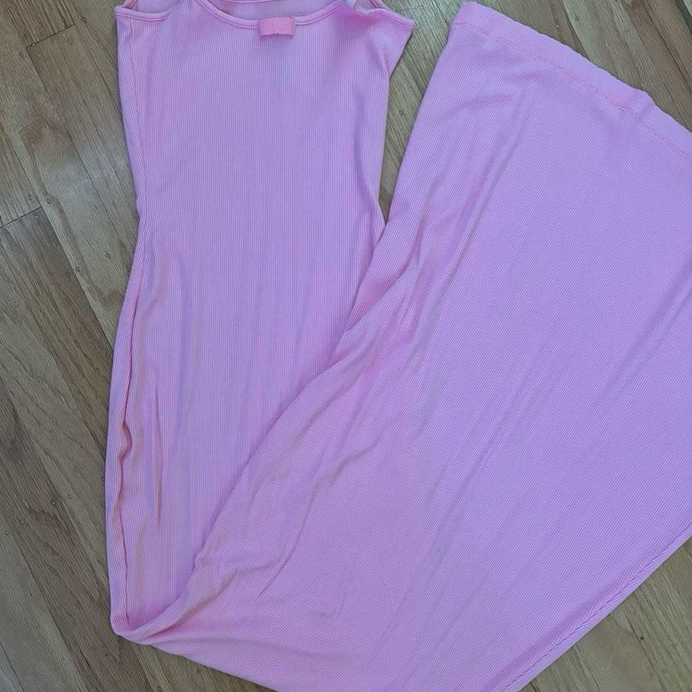 Pink skims soft lounge dress - image 3