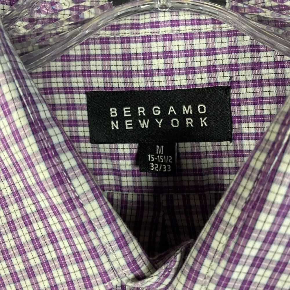 Bergamo New York Bergamo New York Dress Shirt Men… - image 4