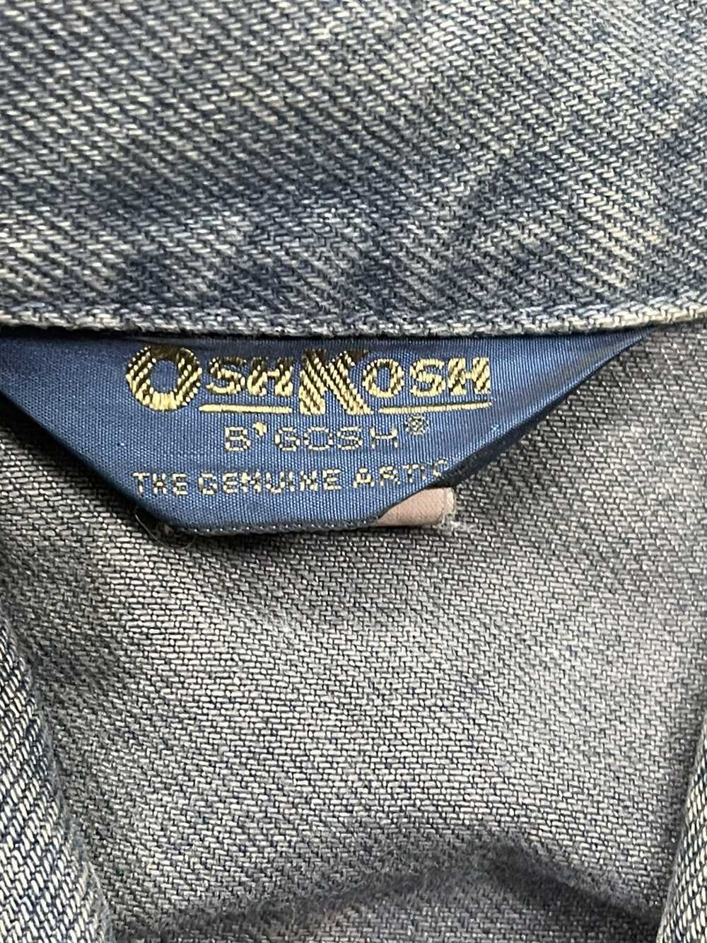 Oshkosh × Vintage × Workers OSHKOSH WORKER DENIM … - image 11