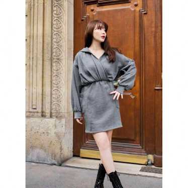 herlipto Cache-Coeur Hoodie Dress blackM