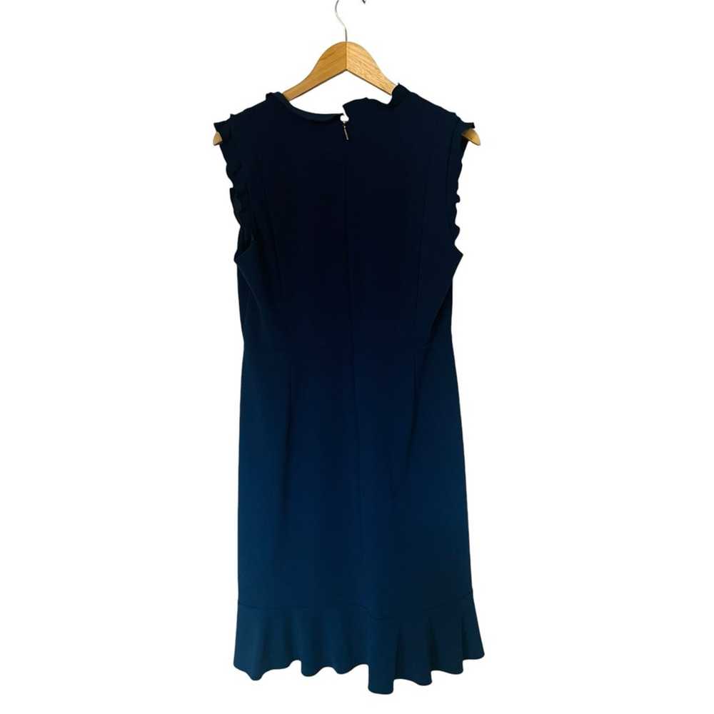 Karl Lagerfeld Ruffle Sleeveless Sheath Dress Siz… - image 3